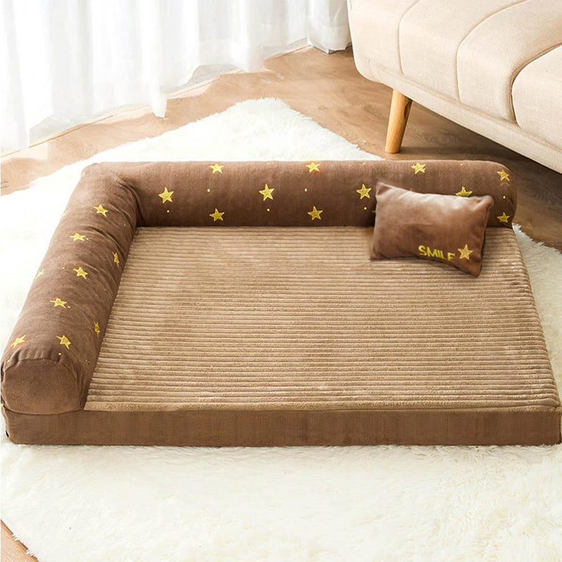 PAWS ASIA Wholesale Memory Foam Washable Modern Luxury Big Dog Sofa Bed Cat