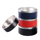 PAWS ASIA Wholesale New High Quality Double Stainless Steel Dog Bowl With Non Slip Silicone Bottom