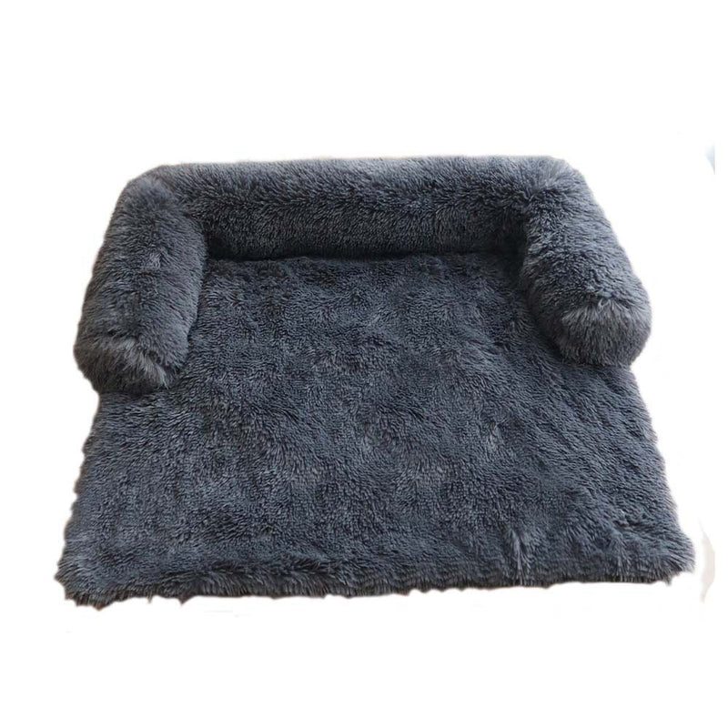 PAWS ASIA Wholesale New Large Luxury Washable Long Plush Super Soft Sofa Dog Bed Pet Carpet