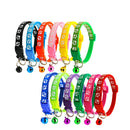 PAWS ASIA Wholesale Pet Supplies Cheap Fashion Adjustable Safety Release Dog Cat Collar With Bell