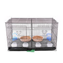 PAWS ASIA Wholesale Wire Big Double Breeding Love Parrot Poultry Pigeon Cage House With Tray