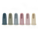 PAWS ASIA Manufacturers Custom Food Grade Silicone Portable Dog Dental Care Pet Finger Toothbrush Teeth Cleaning Tool
