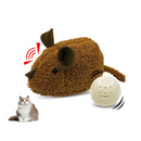 PAWS ASIA Manufacturers Cute Plush Mouse Squeaky Interactive Durable Chew Play Electronic Dog Toys