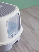 PAWS ASIA Wholesale Custom Plastic Big Leak Proof Top Entry Drawer Cat Litter Box With Shovel