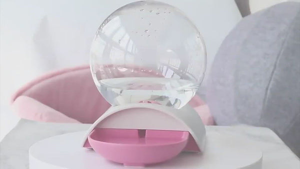 PAWS ASIA Factory New Eco Friendly Plastic Transparent Automatic Dog Water Bowl Cat Dispenser 2.8L
