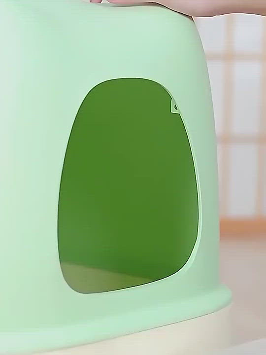 PAWS ASIA Suppliers New Design Eco Friendly Full Enclosed Pet Toilet Box Cat Litter Box With Drawer