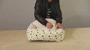 PAWS ASIA Manufacturers Luxury Fancy Eco Friendly Plush Fluffy Washable Large Square Dog Bed